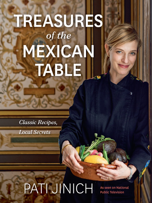 Cover image for Pati Jinich Treasures of the Mexican Table